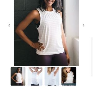White Chill Tank - M